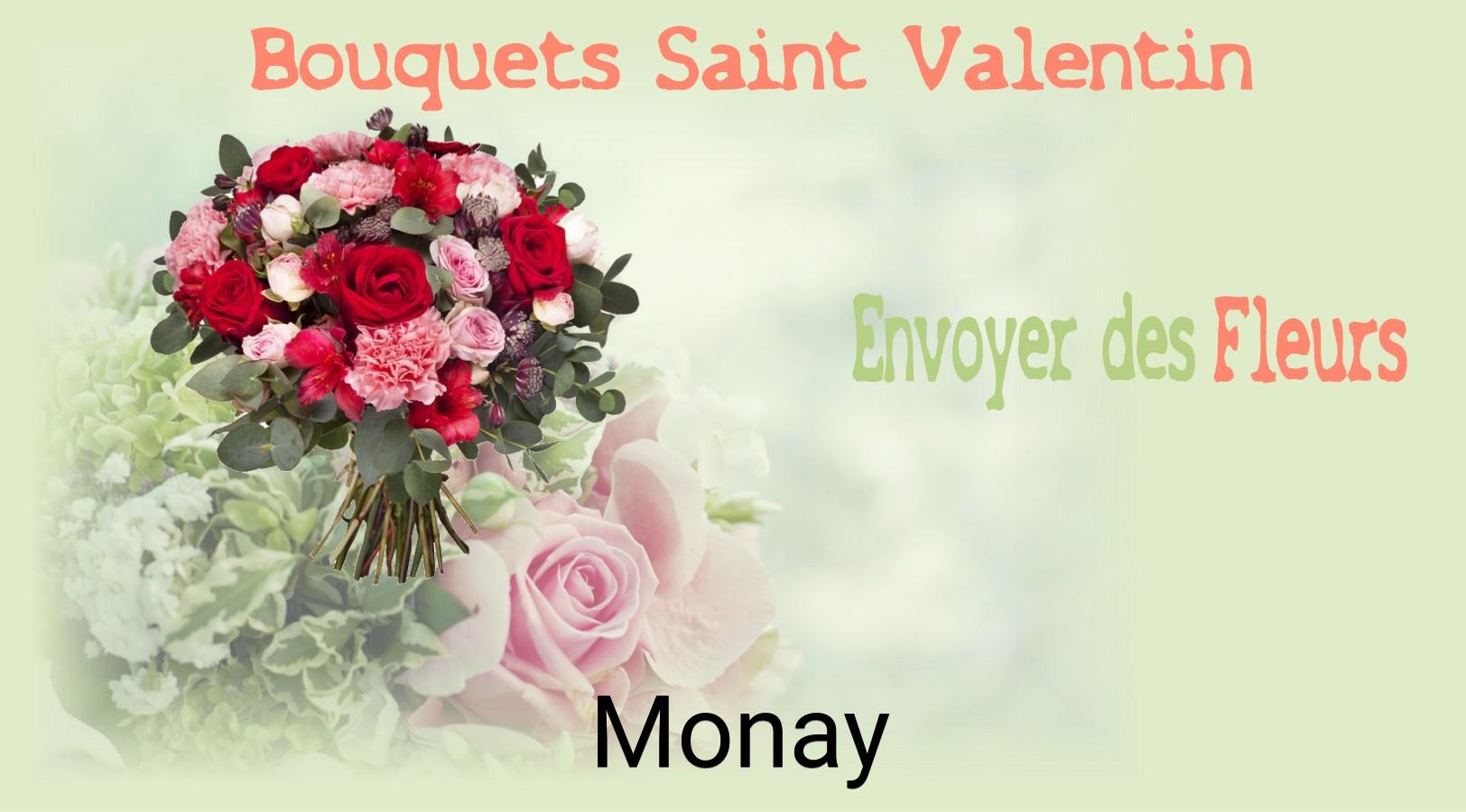 Roses de Saint-Valentin livrées à Monay