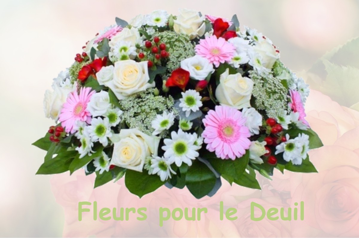 fleurs deuil MONAY